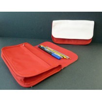 ASTUCCIO PORTAPENNE ROSSO IN POLIESTERE VA01297